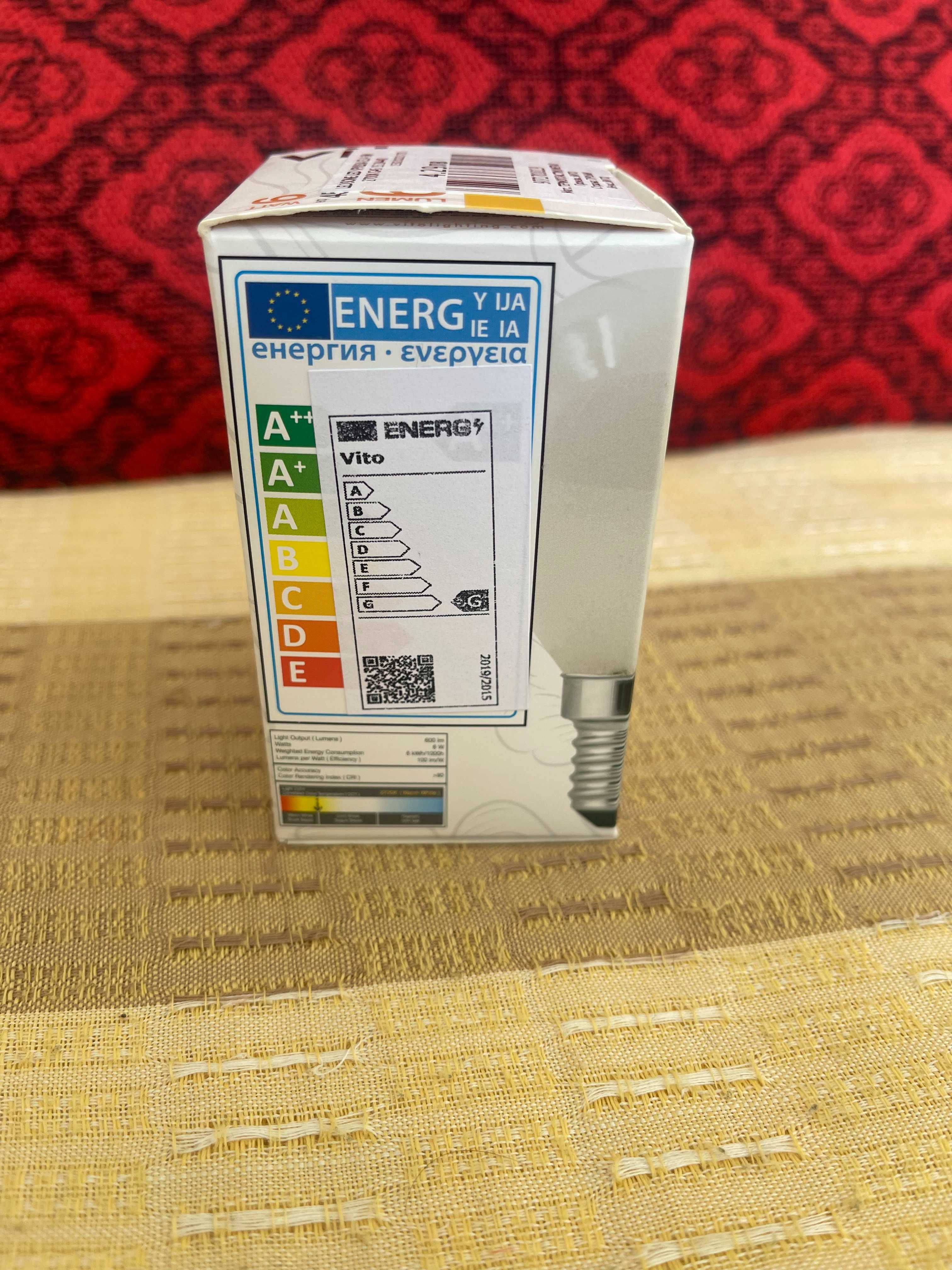 LED Крушка E14 6W 2700K G45