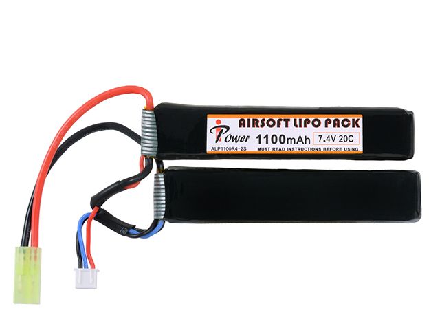 Acumulator airsoft LiPo 7.4V 20C 1100mAh [8FIELDS] mini Tamiya