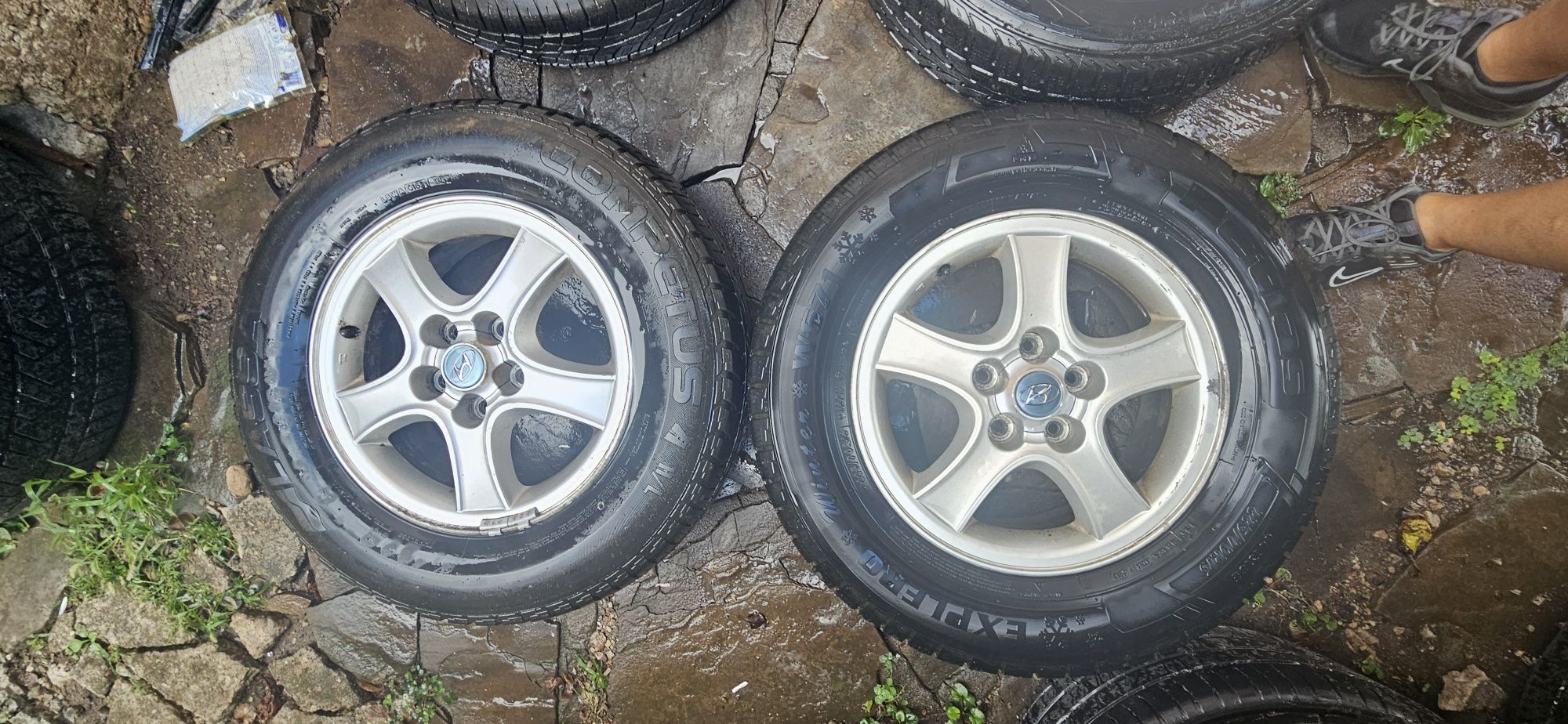 5/114.3/16 hyundai santa fe tucson 16 оригинални джанти за киа к5 и си