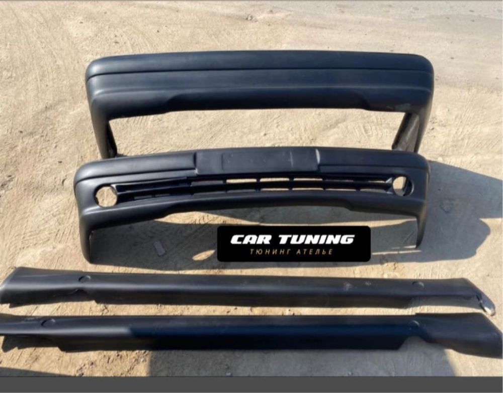 W210 e50 AMG обвес, бампер,порог,туманка , бампер на дорст W210