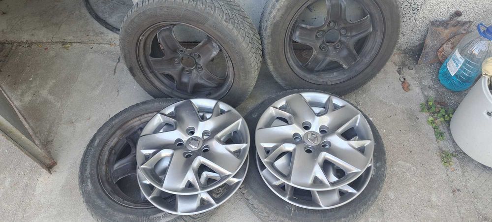 Зимни гуми и Джанти за Меган 4  6,5х16 5 х 114,3