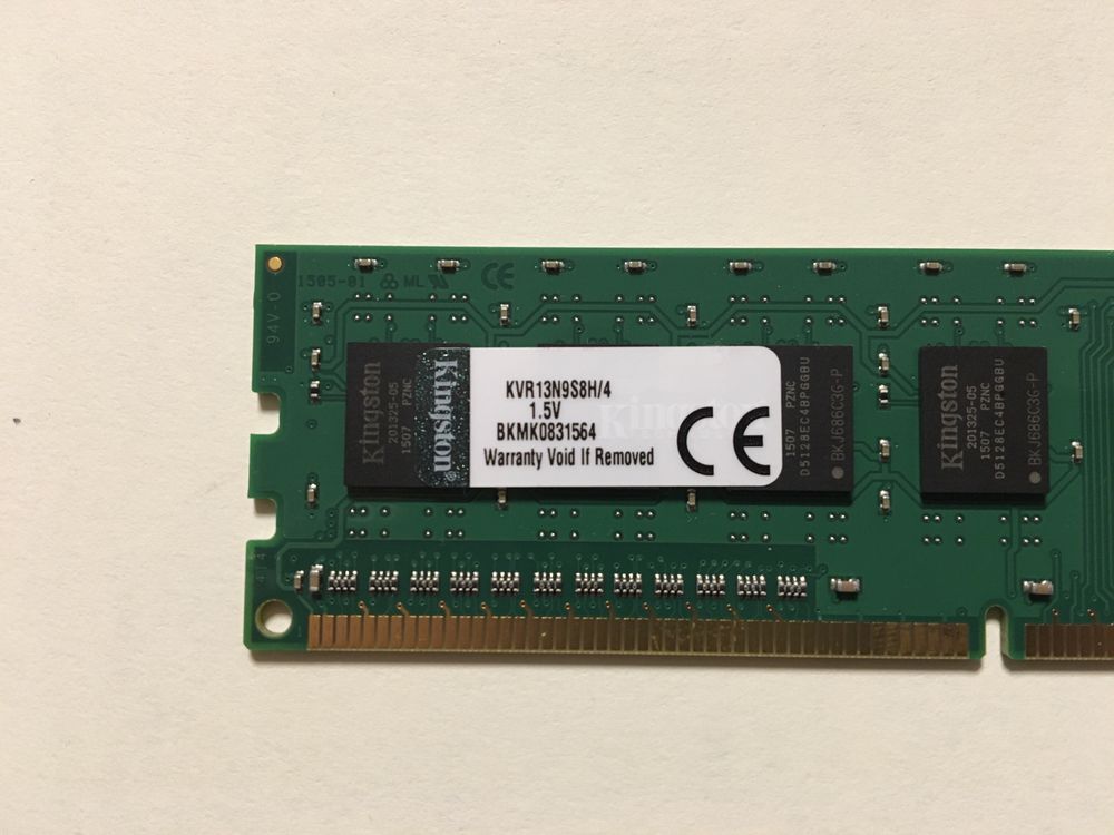 Kit 8Gb (4+4) memorii DDR3-1333 PC3-10600 Kingston KVR13N9S8H/4