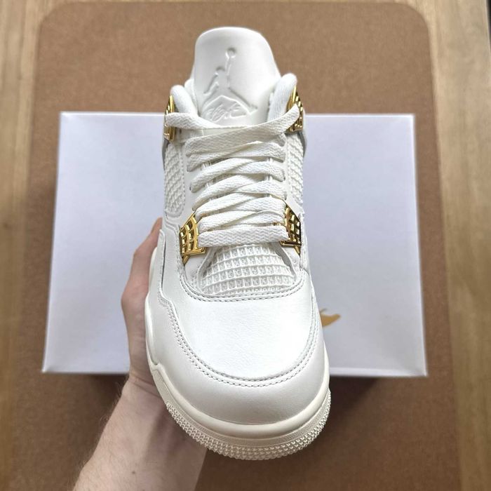 #STOC NOU# Nike Air Jordan 4 Metalic Gold - LIVRARE VERIFICARE -