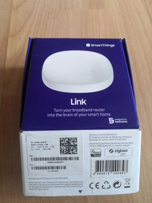 SmartThings Link Samsung Z-Wave Zigbee