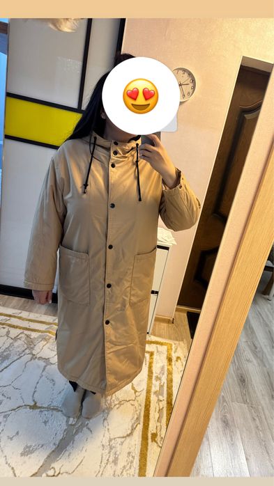 Продам теплую куртку парку