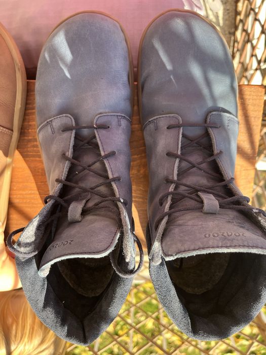 Боси обувки Zeazoo Grizzly номер 41 от кожа и вълна