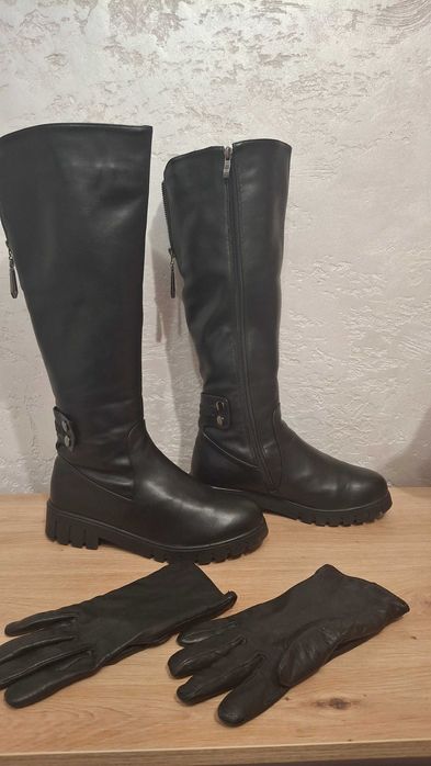 Ботуши естествена кожа ELIZA 39