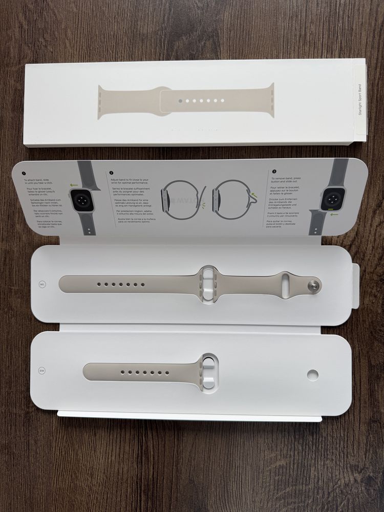 Appla watch series 7 starlight 41mm