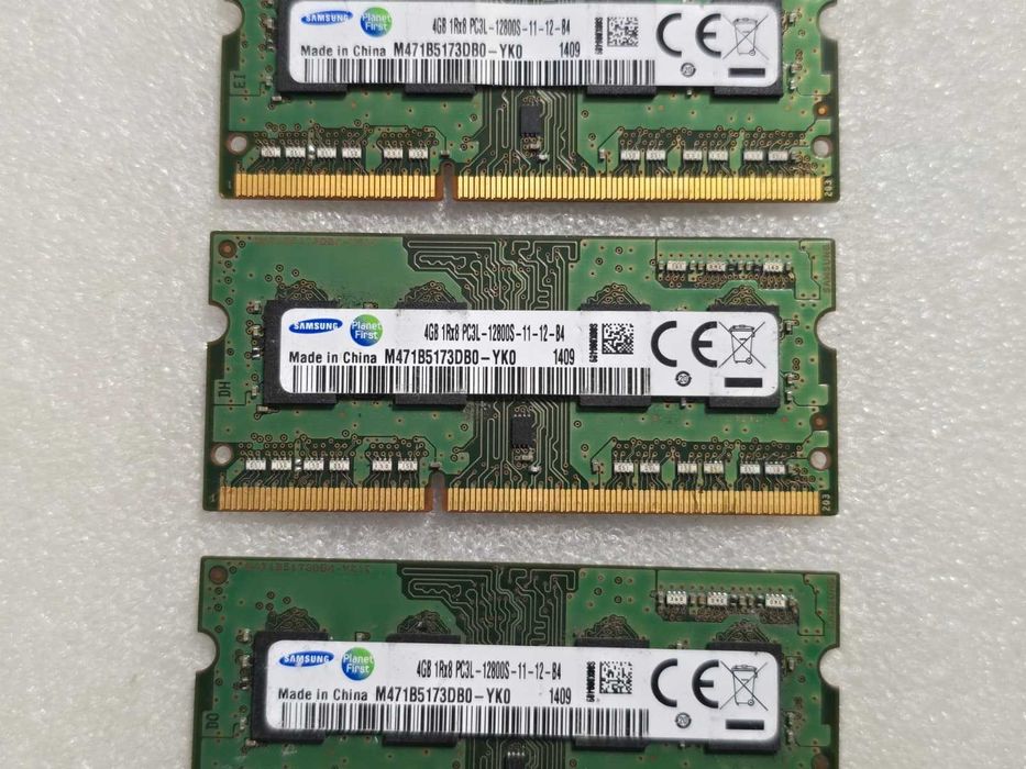 Memorie RAM laptop Samsung, 4GB DDR3L, 1600MHz - M471B5173DB0-YK0