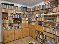 Vand raft biblioteca lemn masiv