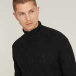 G-Star RAW Zig-Zag Structure Turtle Knitted ОРИГИНАЛНО мъжко поло - L