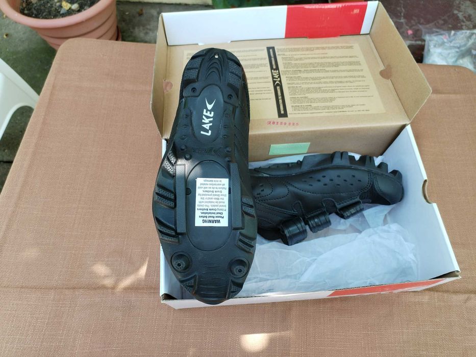 Pantofi CICLISM SPD LAKE PIELE 100% Masura 41