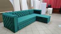 Canapea tapitat model Chesterfield