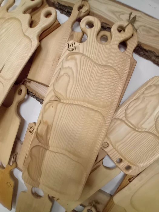 Platouri servire lemn masiv