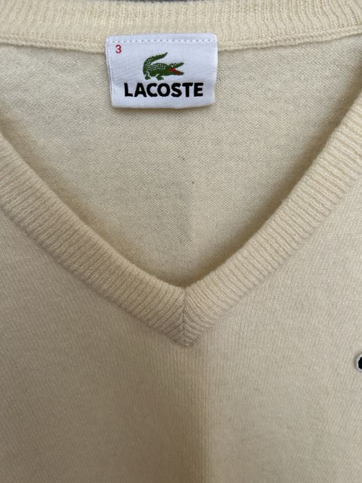 Вълнен мъжки пуловер Lacoste