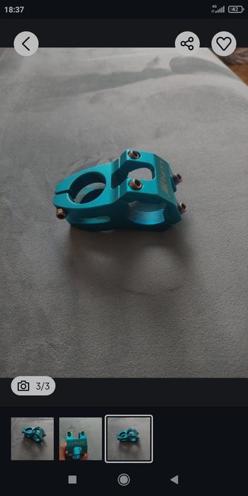 Короткий вынос Lunje для велосипеда