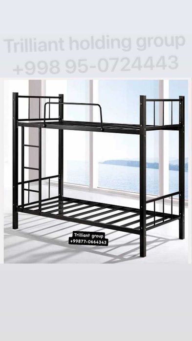 ..Loft krovat ikkiqavatli ikkietaj metall krovatla двухяърусное кроват