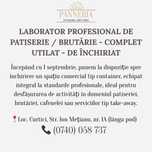 Patiserie complet utilata de închiriat
