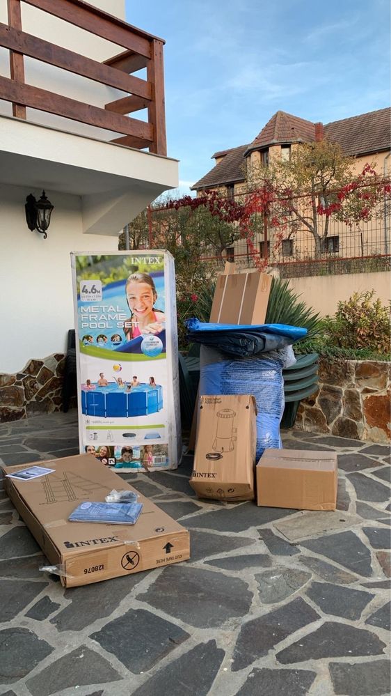 Piscina cadru metalic. Diametru 457.