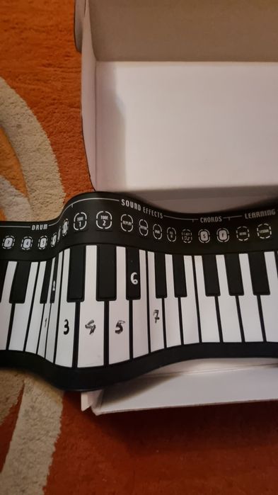 Claviatura silicon-Pian