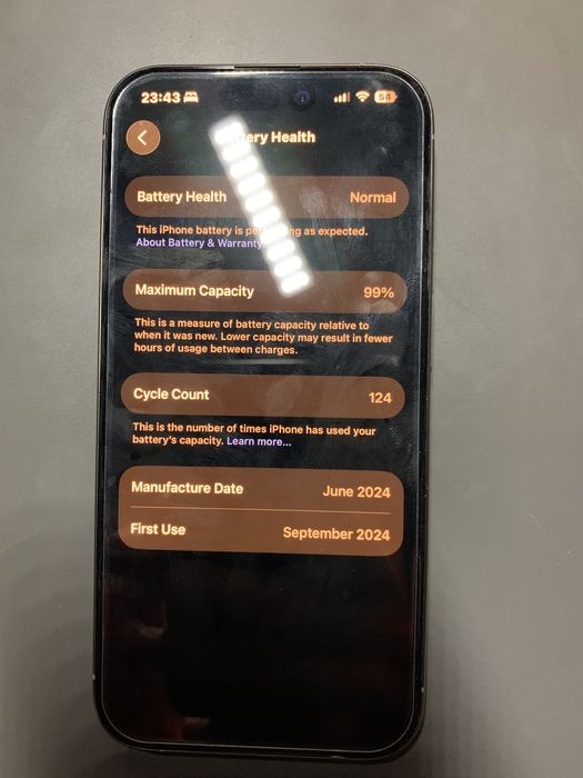 iPhone 15 Pro 128GB 99%