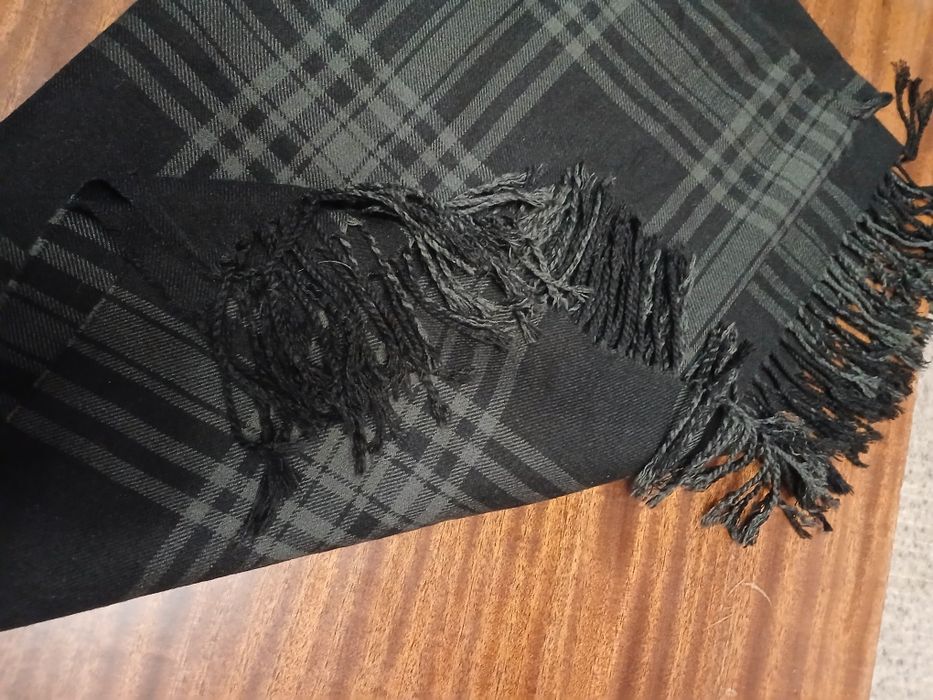 ШАЛ дамски, Каре черно  тип наметало