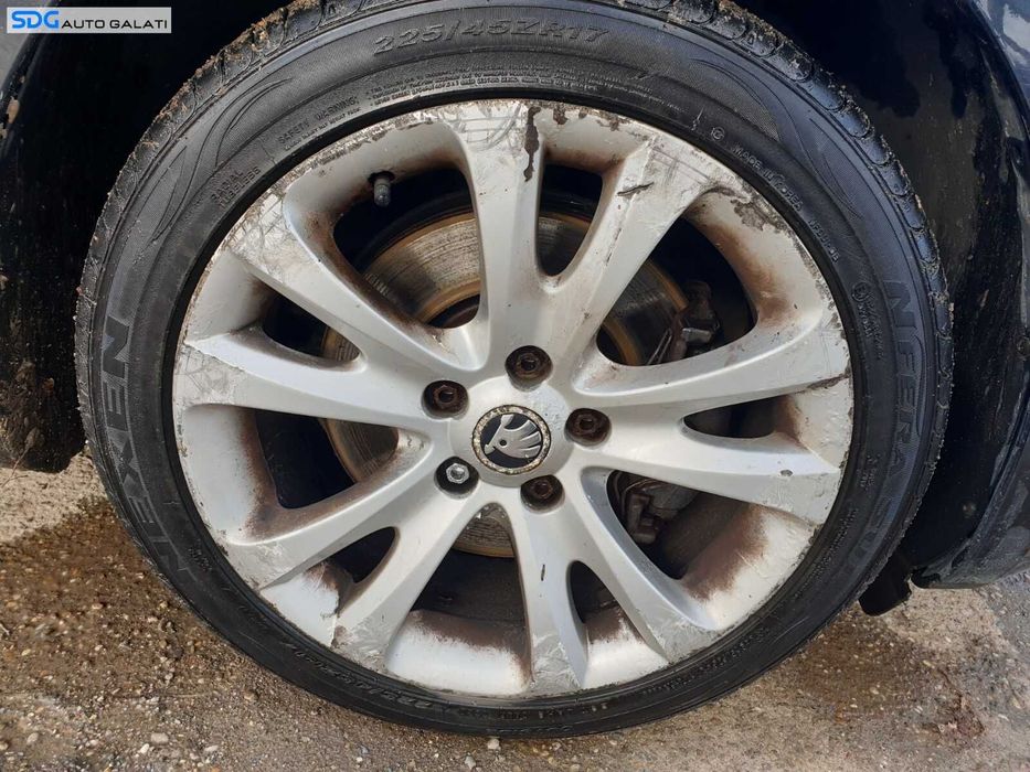Set 4 Jante Roti Aliaj 225 45 17 R17 5x112 Skoda Superb 1 2002 - 2008 Cod sdgj17bss23