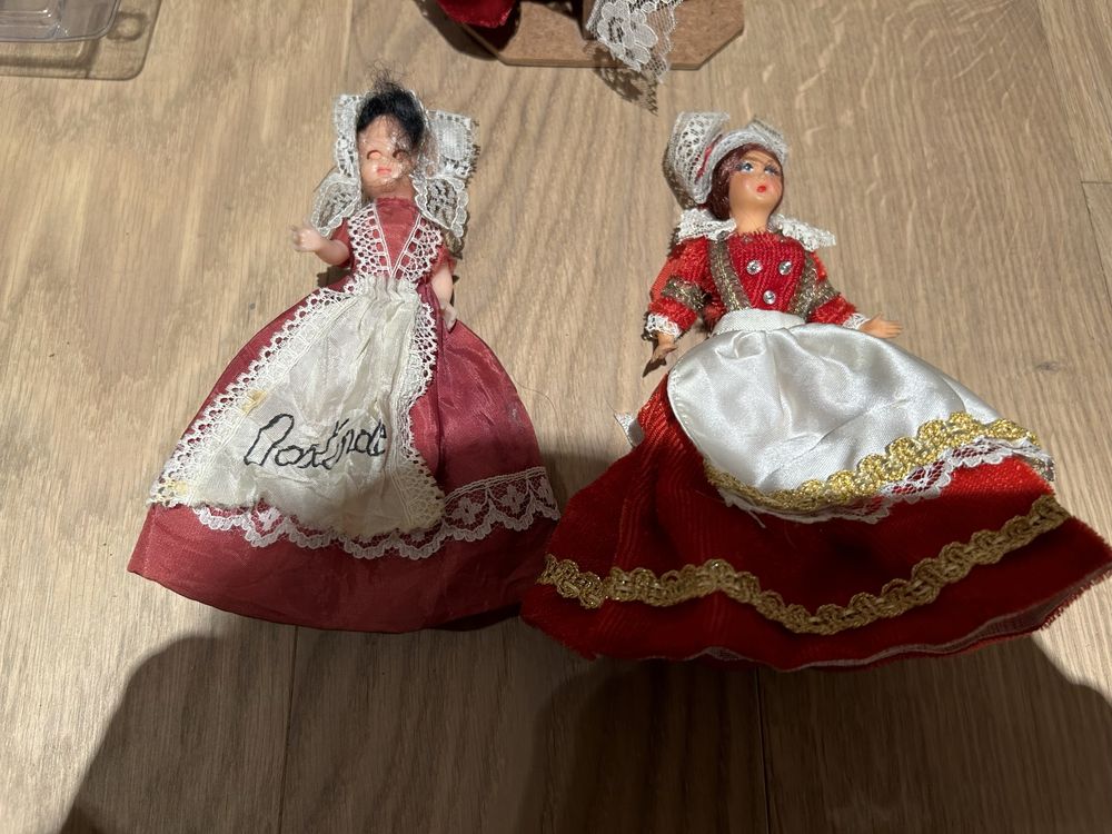 Четыре винтажные бельгийские коллекционные куклы