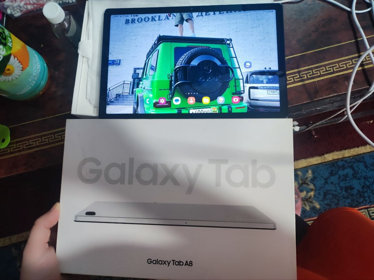 Galaxy Tab A8 garantiya bor xolati yaxshi 280$ kelishiladi