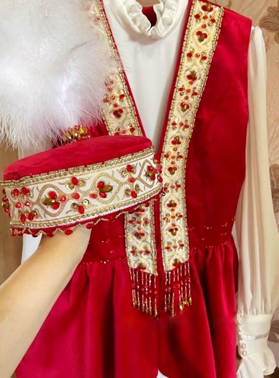 Казахское платье на прокат