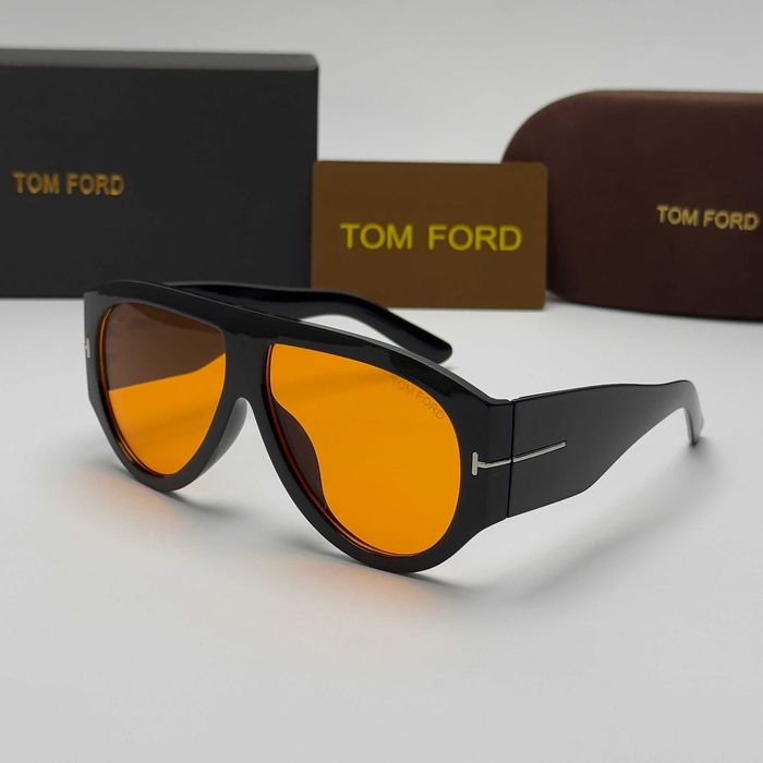 Слънчеви очила Tom Ford Mask Limited черно и червено Големи UV400 CE