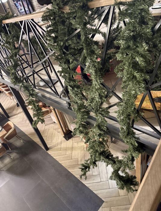 Новогодняя растяжка