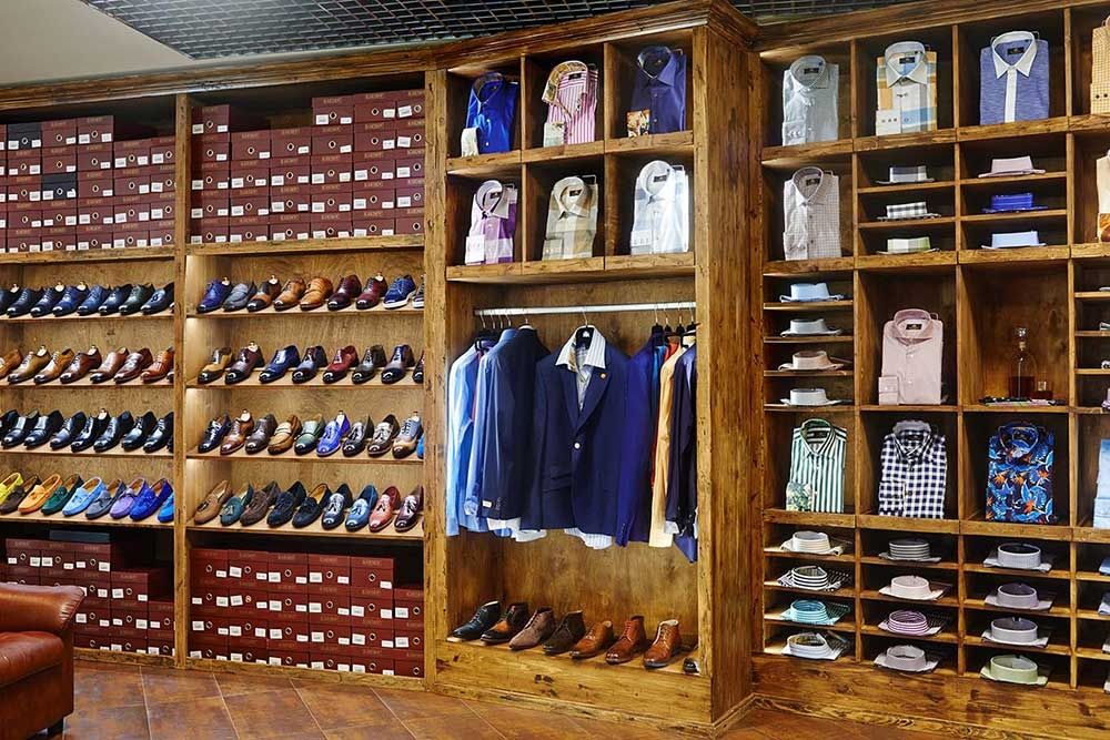 Полки и прилавки