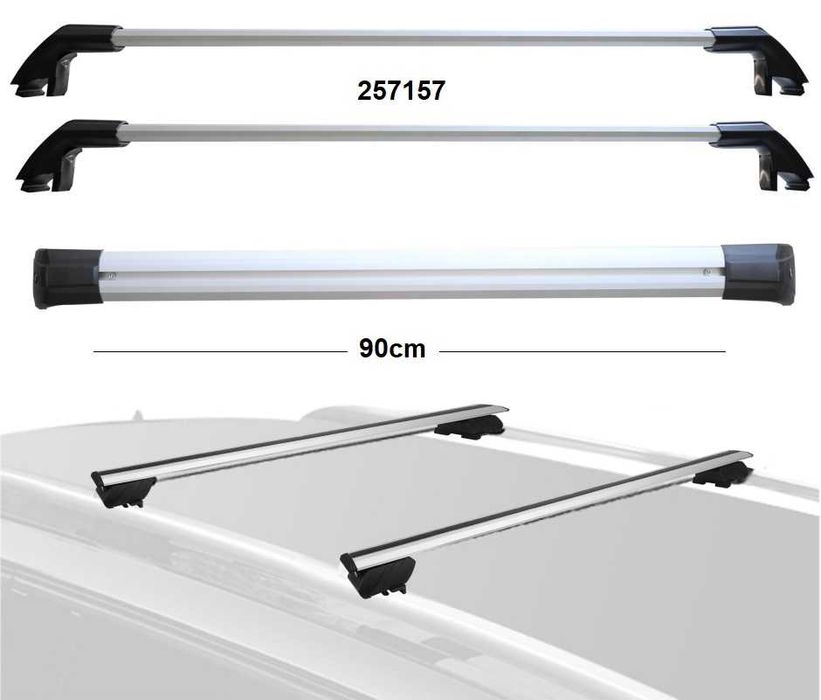 Напречни Греди, Багажник за Европейски, 90 см., 95 см.