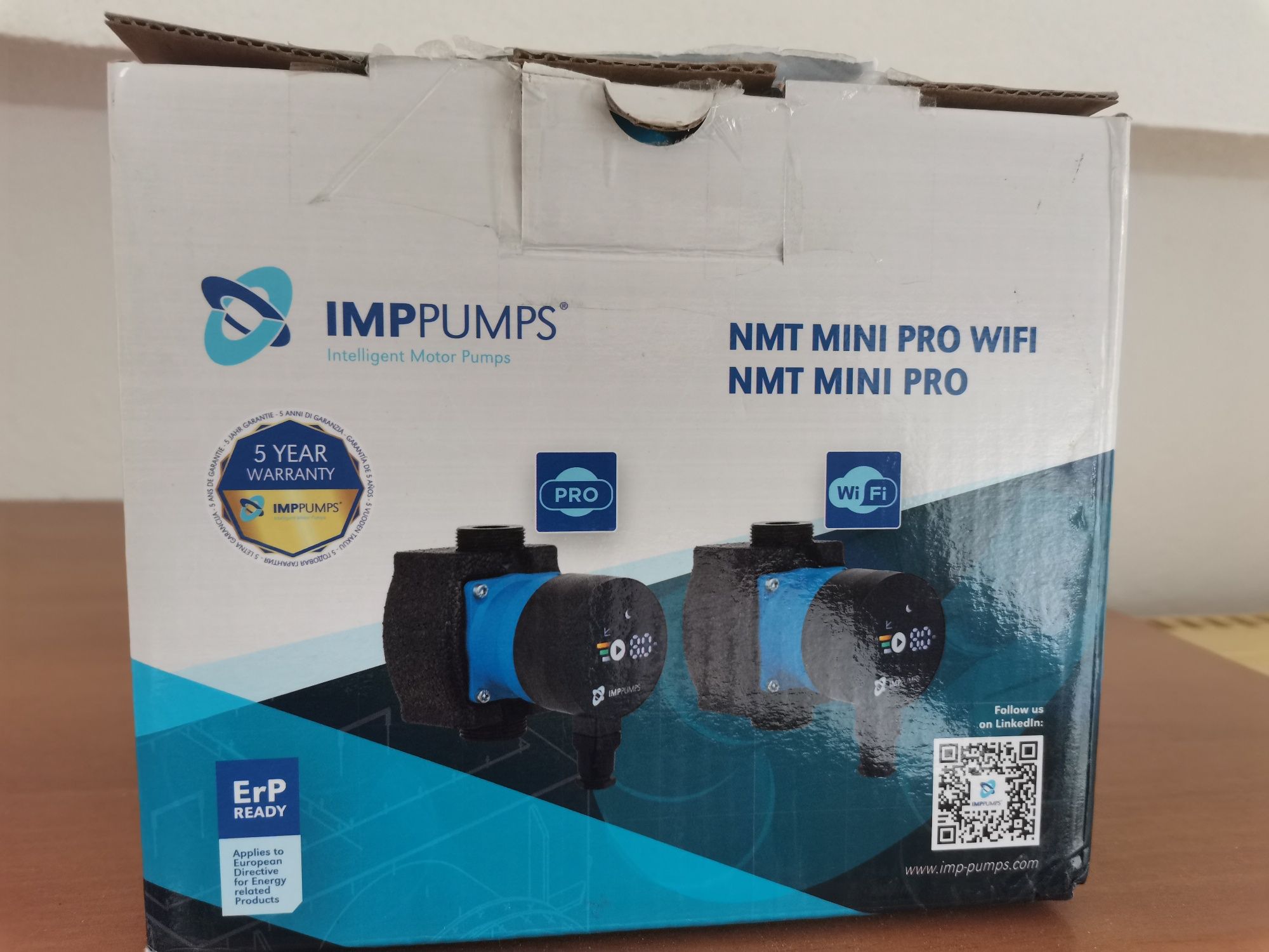 Циркулационна помпа imp pumps nmt mini pro