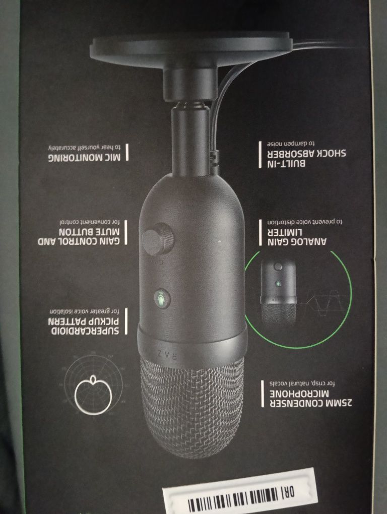 Microfon profesional Razer Seiren Razer Siren V2 x