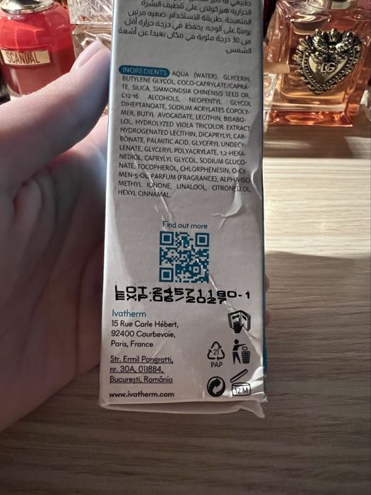 Crema matifianta ten gras Ivatherm Ivapur Mat