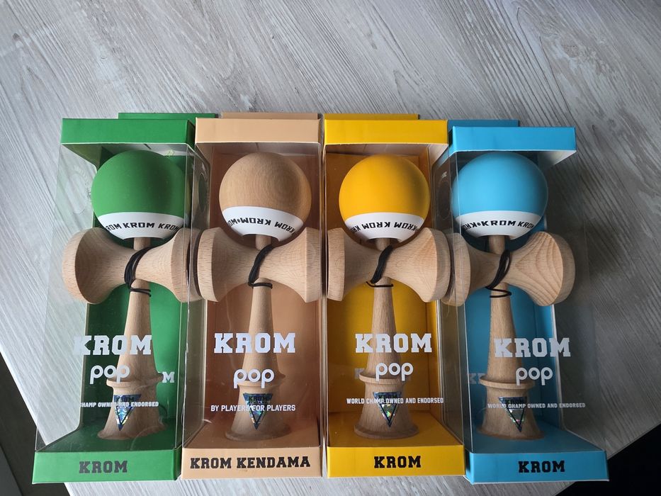 Kendama krom pop