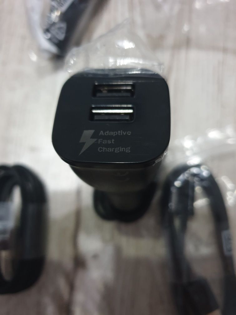 Incarcator auto SAMSUNG, fast charging,  micro USB si tip C