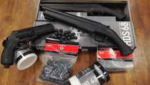 Pusca ~24 JOULI~ (Cauciuc!!) MODIFICATA Hds Airsoft Pistol + Munitie