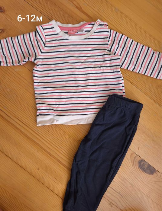 Бебешки дрешки 9-12м,1г момиче