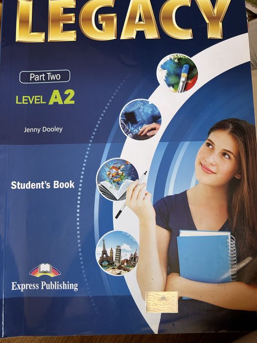 Учебници и работни тетрадки на Legacy по английски език