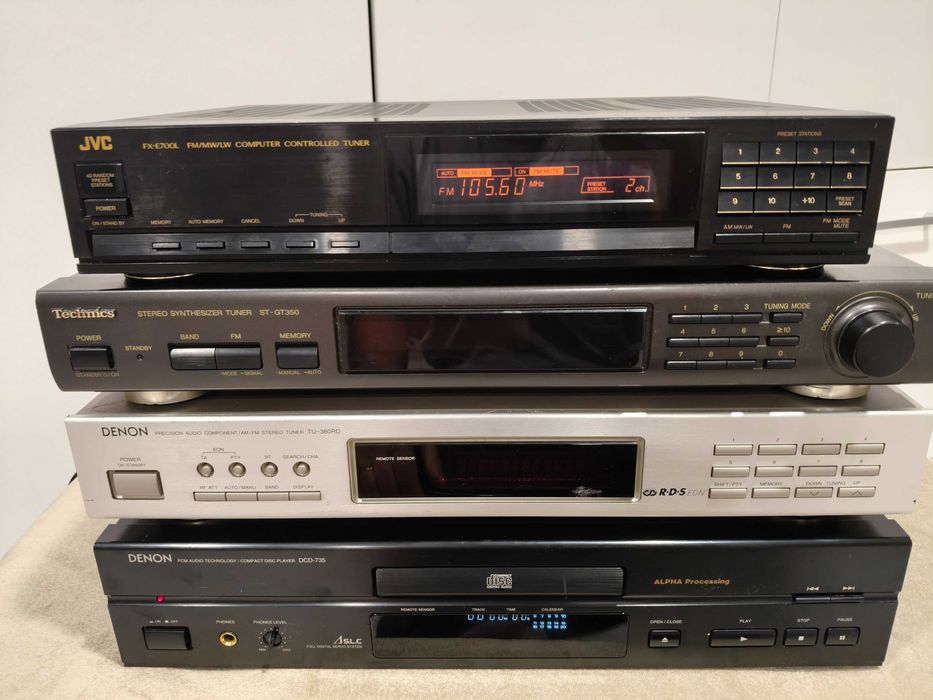JVC, DENON, Technics
