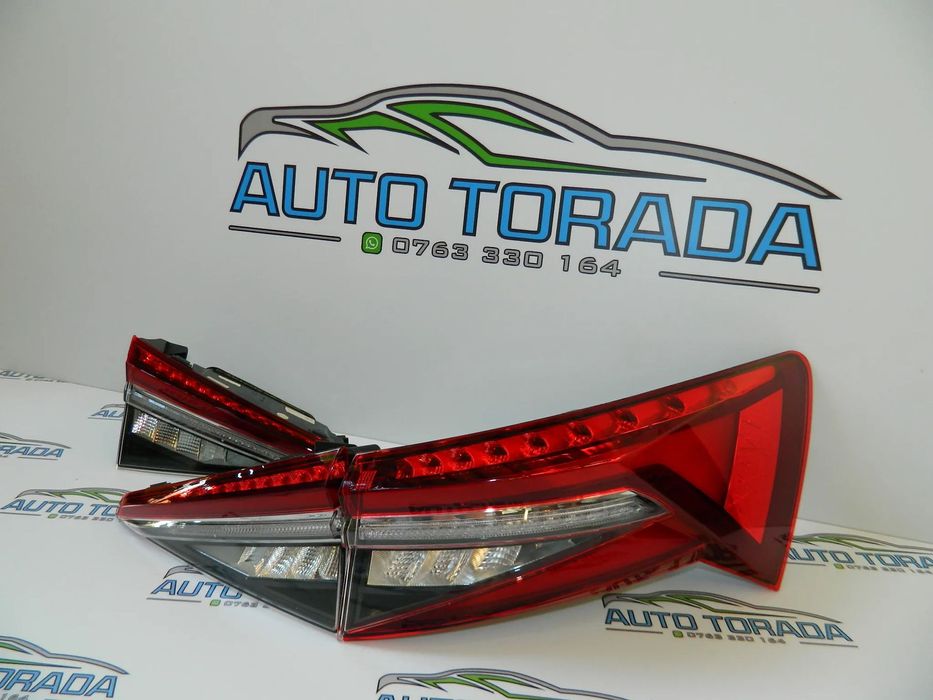 Stopuri, Stop stanga dreapta Led Crystal Lighting Skoda Kodiaq Facelift 2021 2022 2023 2024 cod 565945208B