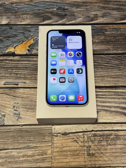 iPhone 14 Purple - Ca Nou, 128GB, Baterie 100%