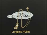 Bijuteria Royal CB : Lant aur 14k dama 2,08gr lungime 40cm