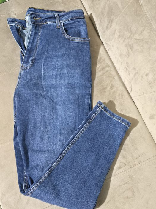 Blugi dama croiala clasica talie inalta