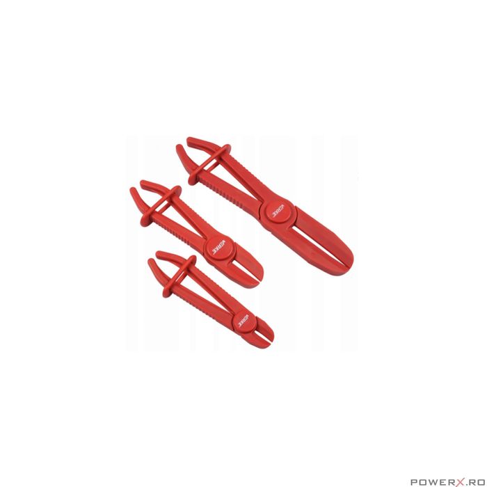 Set de 3 clesti pentru furtune auto, plastic, cauciuc Verke