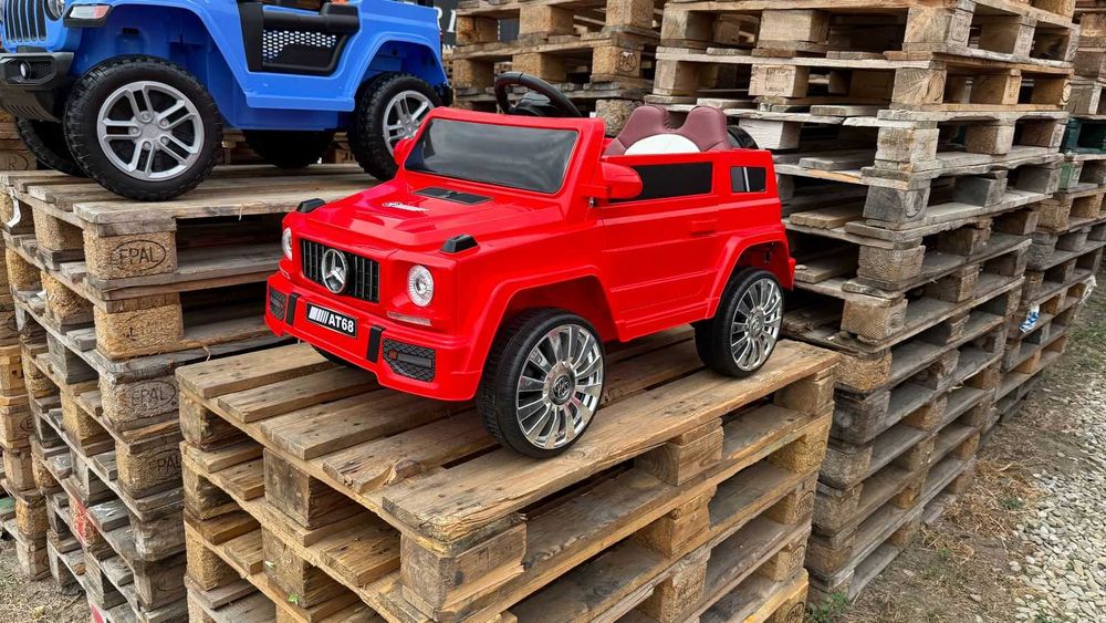 Mașină Electrică Pentru Copii AT 68, Mercedes G Class, u 2x Motoare