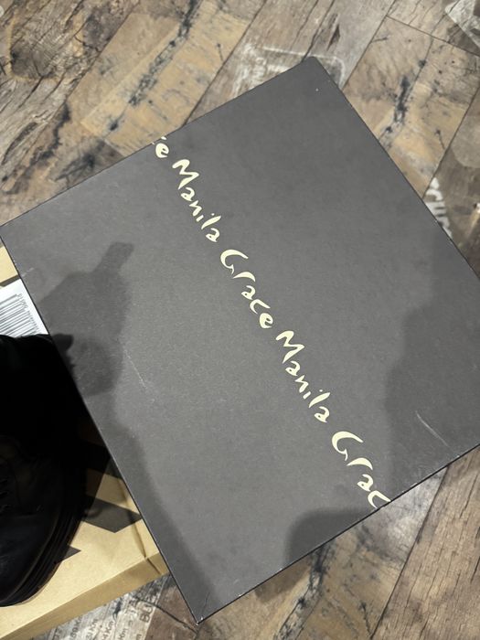 Италиански боти Manila Grace естествена кожа